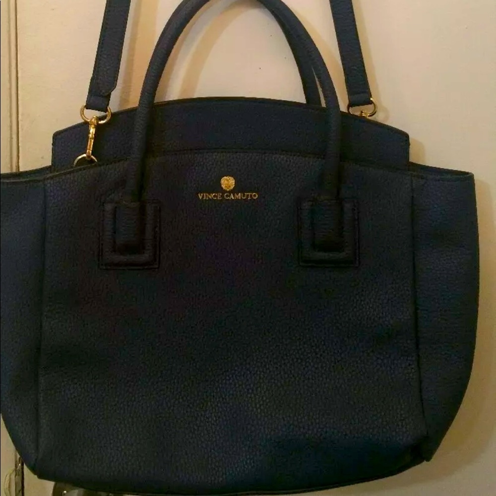 Vince Camuto Navy Bleu handbag Totes